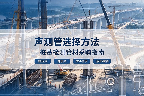 松潘声测管选型标准
