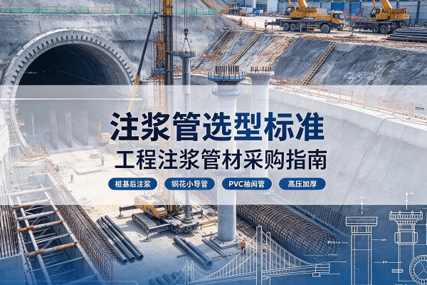 松潘注浆管选型标准